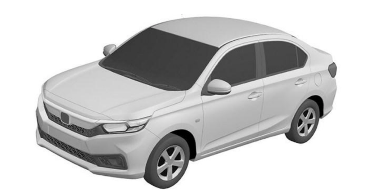 本田新款amaze发布造型设计酷似雅阁约人民币55万起