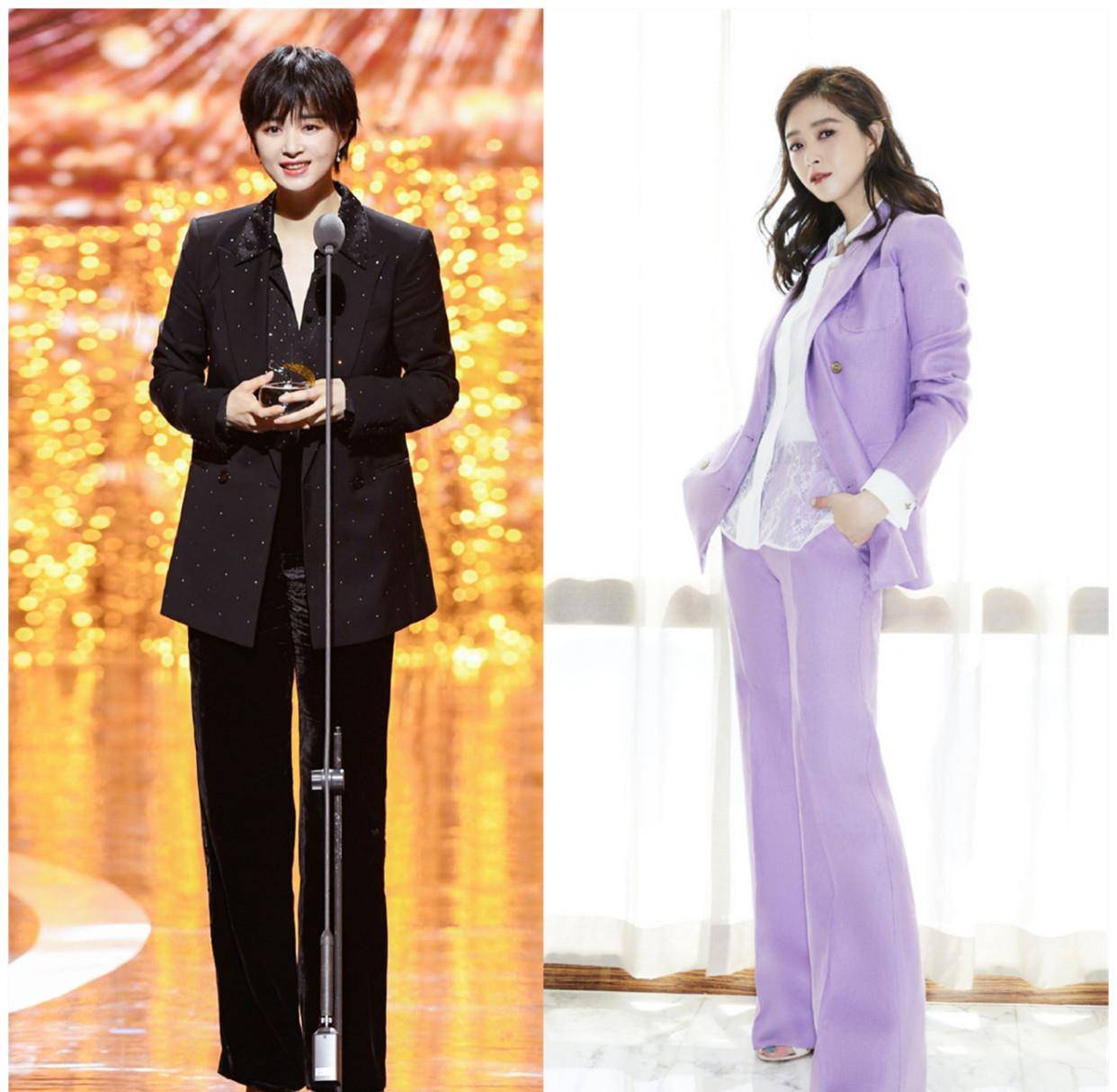 整体|被身材耽误的仙女？没想到，蒋欣和刘诗诗可以共用一个穿搭思路