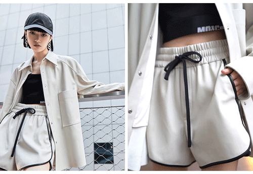 廓形|大幂幂穿搭课堂 PU单品的完美出街教程