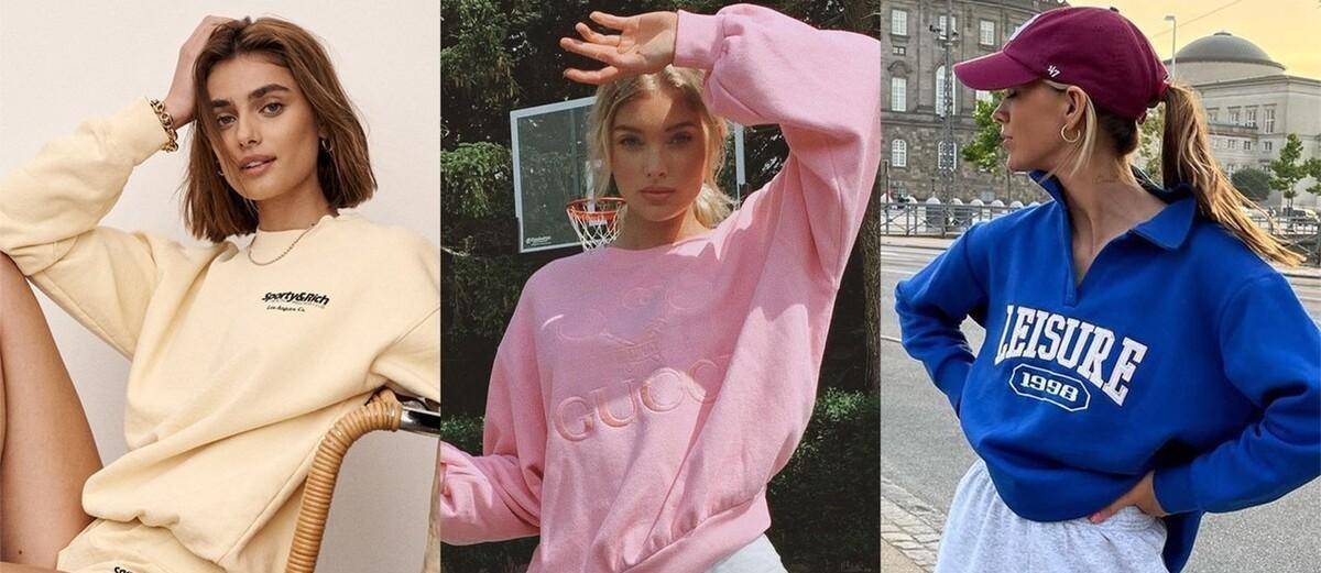 进行|入秋了，衣柜里的卫衣拿出来穿吧，加上短裤更时髦，秀出大长腿