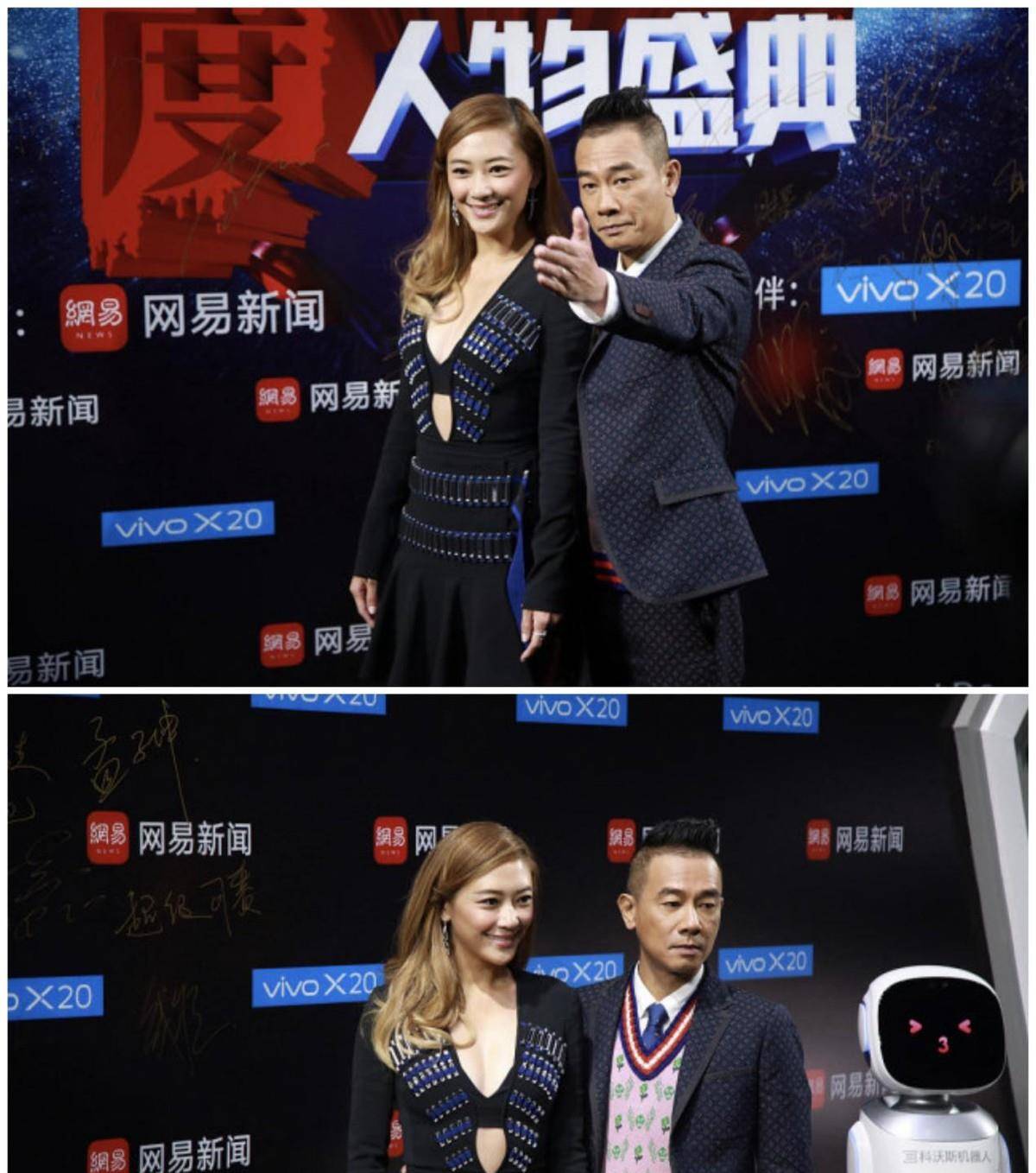 元素|应采儿的衣品不服不行，穿V领裙领子开到腰，二八分的比例挺标致