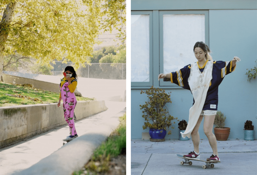 对比|Imitation of Christ 2021春夏,与滑板一起搭配,掌握优雅平衡技巧