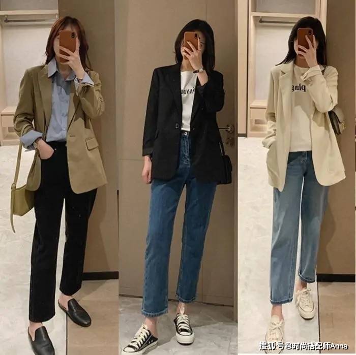 整体|秋天少穿黑白灰，这3个配色思路温柔度爆表，太适合轻熟女了