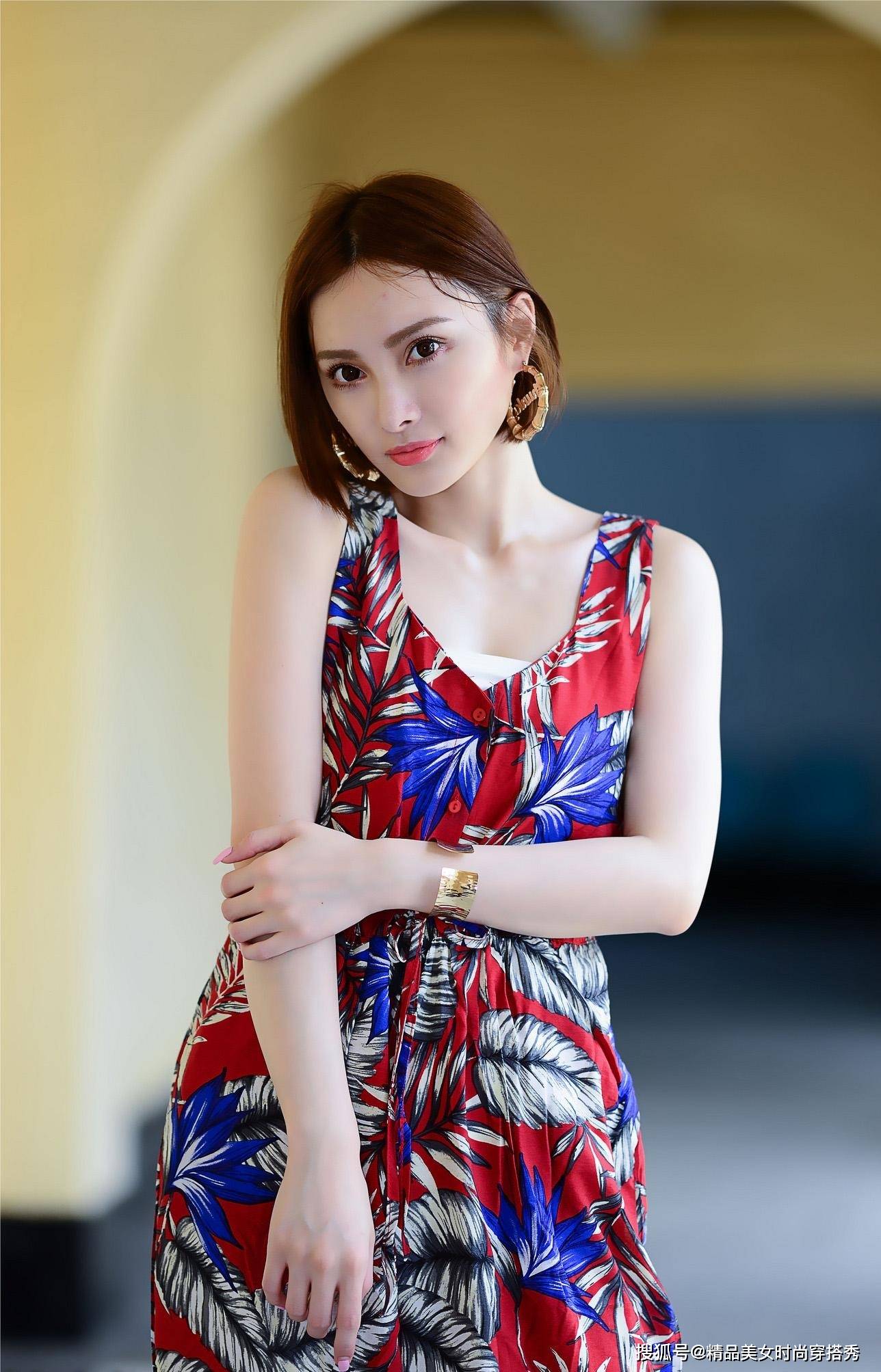 连体|印花连体裤，清凉舒适，初秋穿在身上刚刚好