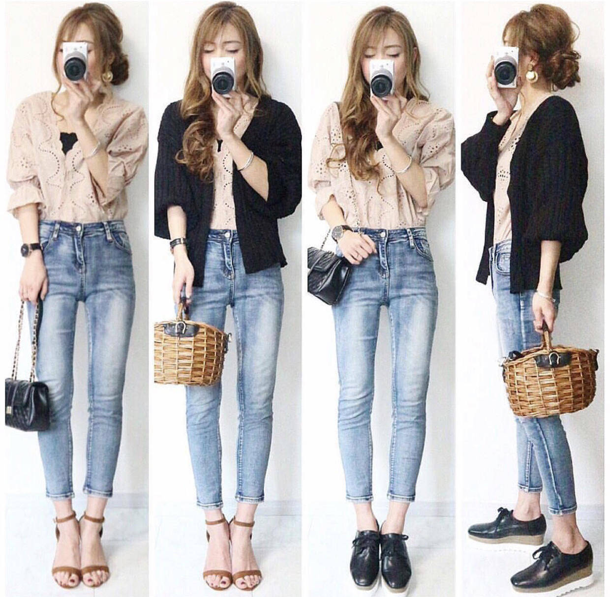 chic|早秋想穿出优雅的女人味？来试试日系风格一衣多穿，chic又高级