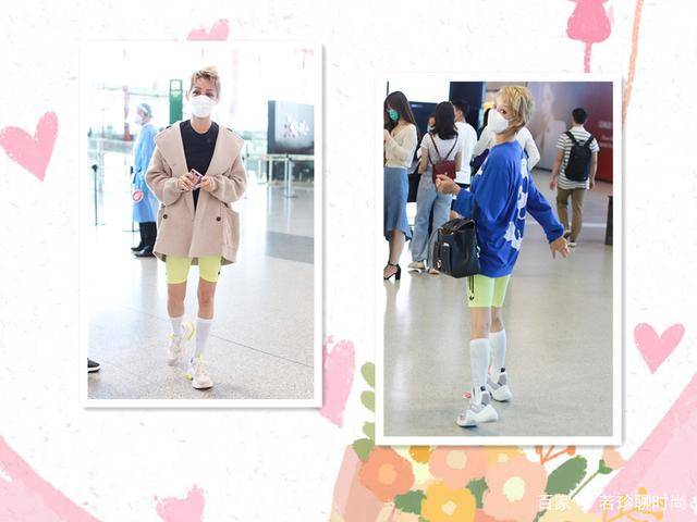 小姑娘|快50岁的宁静可真开放，超短头发配“叶子袜”，小姑娘都没她时髦