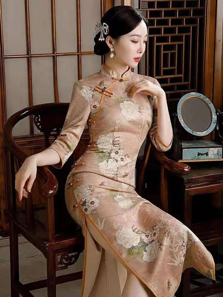 风花|衣柜里没有一件旗袍，是女人一生的遗憾！懂自己的女人才是真女人