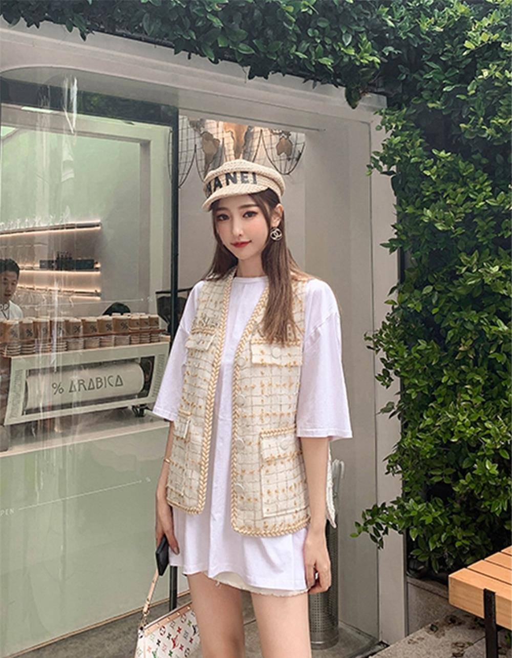 条纹|身高不足160的女生，初秋试试这几件“开衫”，高级洋气又有气质