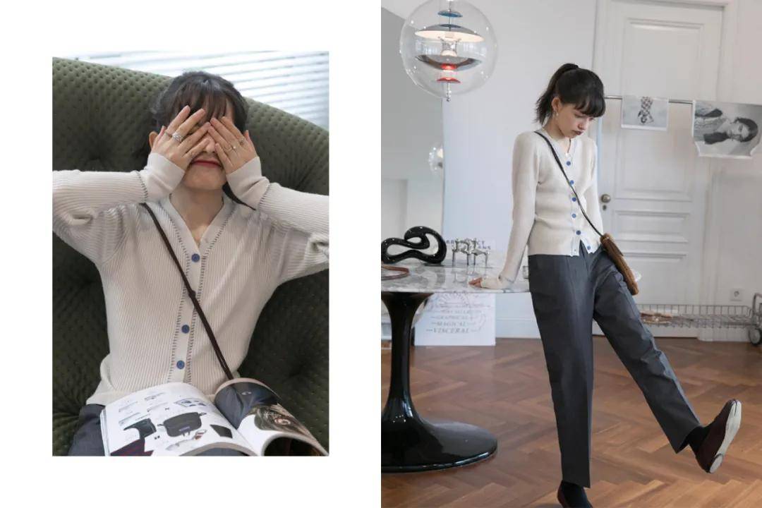 廓形|入卡 谁说羊毛衫难驾驭?这样穿回头率100%