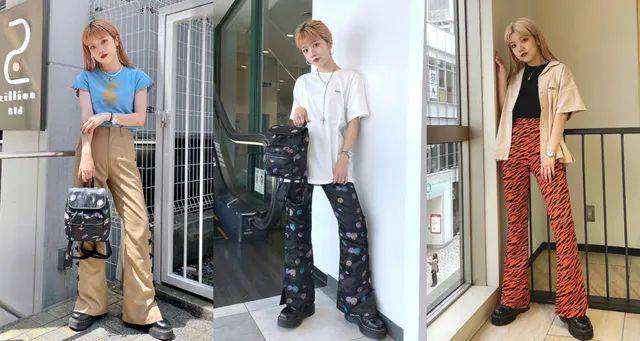 喇叭裤|帅气中又带点甜，女生夏季马丁鞋4种穿搭提案推荐