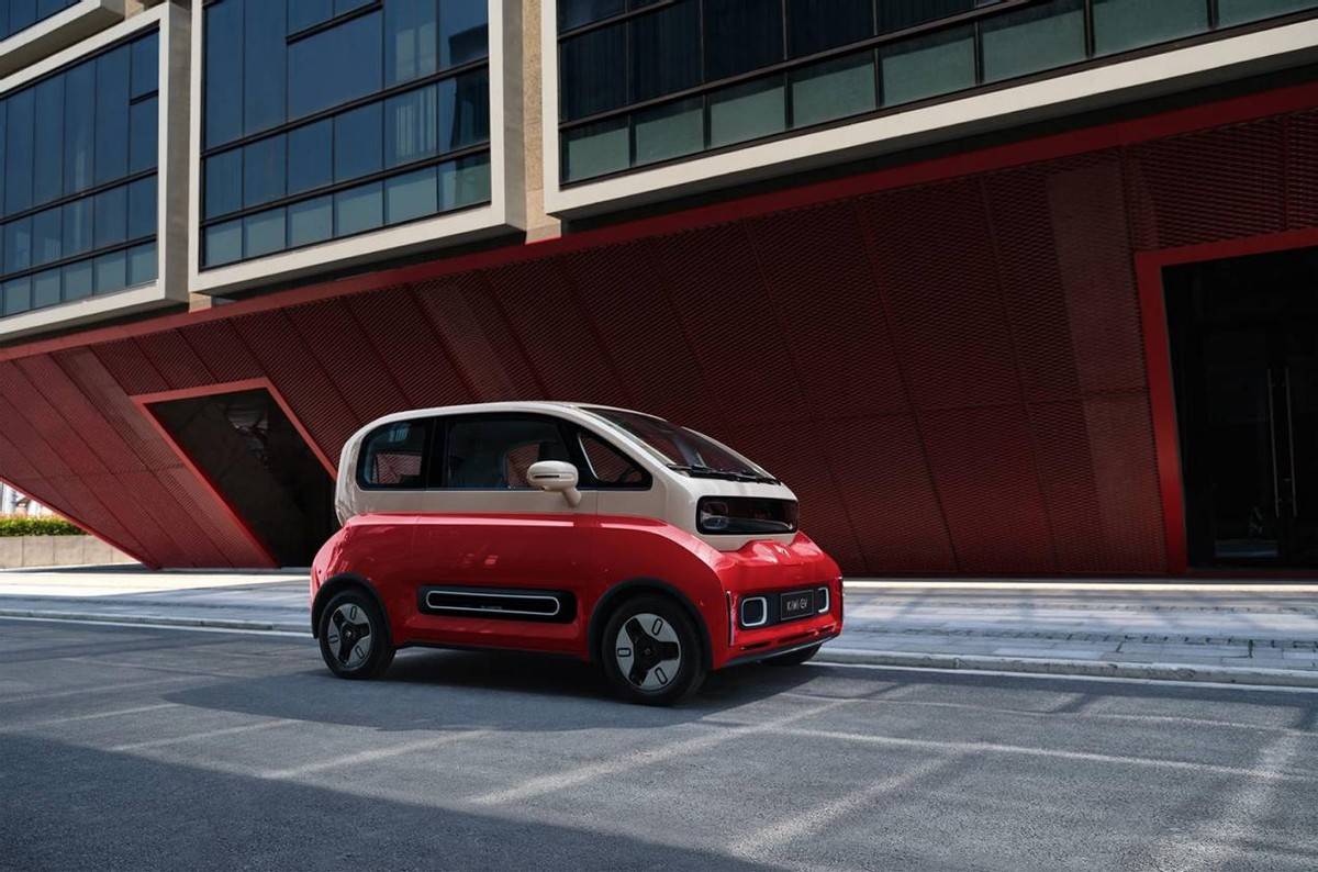 车界时尚新单品02宝骏kiwiev刷新你对纯电车型的认知