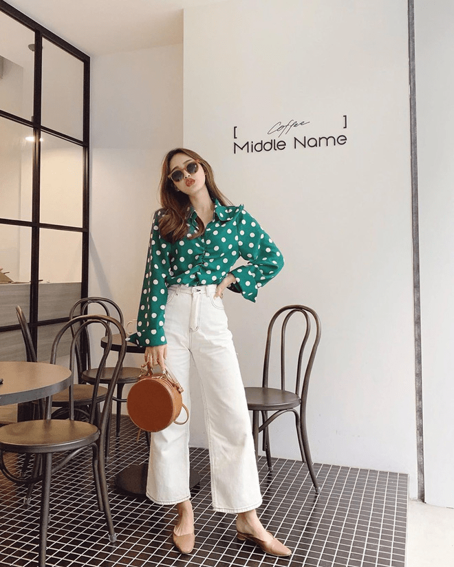 身材|初秋很适合穿阔腿裤，上衣这样搭时髦显魅力，要为衣橱做好准备了