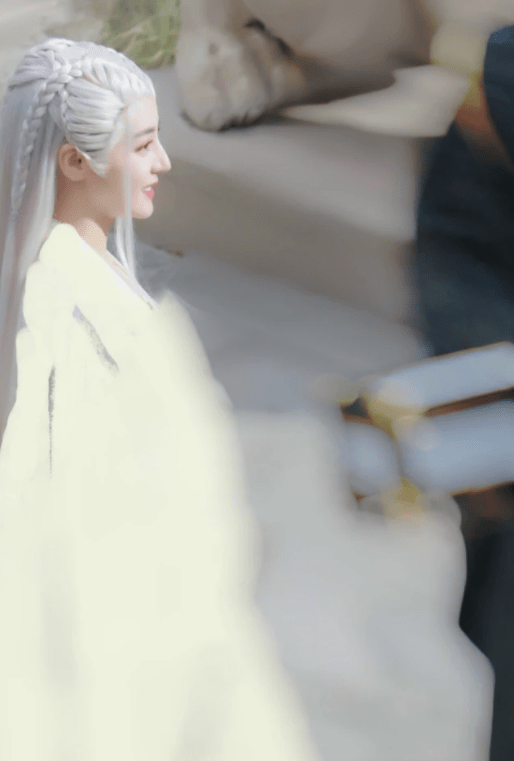 龚俊金|《安乐传》路透曝光，迪丽热巴白发编发好仙，龚俊金冠华服太绝了