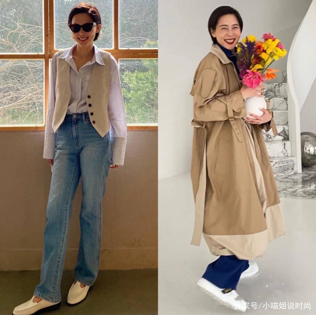 年轻人|40、50不做老阿姨，这个姐姐穿得比年轻人还潮，状态真好！
