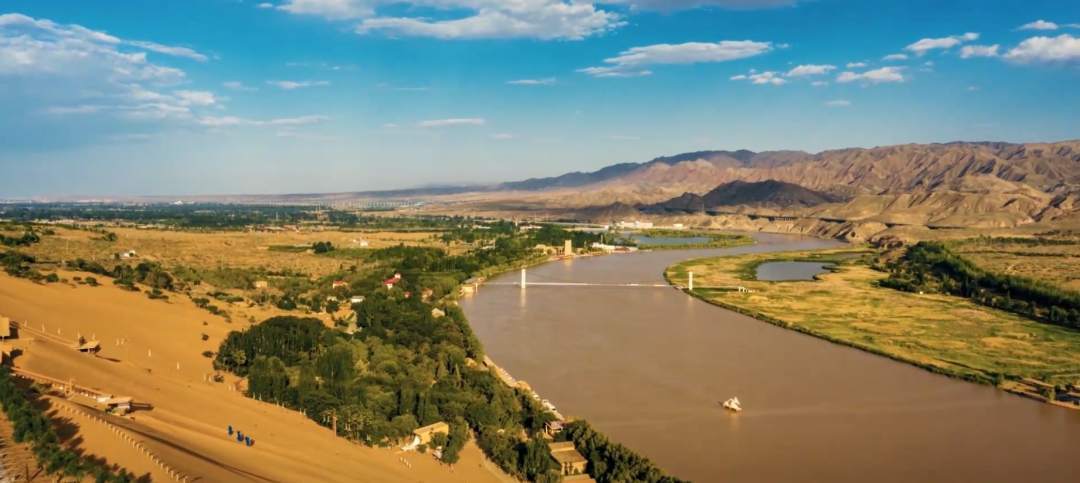 美丽新宁夏丨沙漠水城 云天中卫