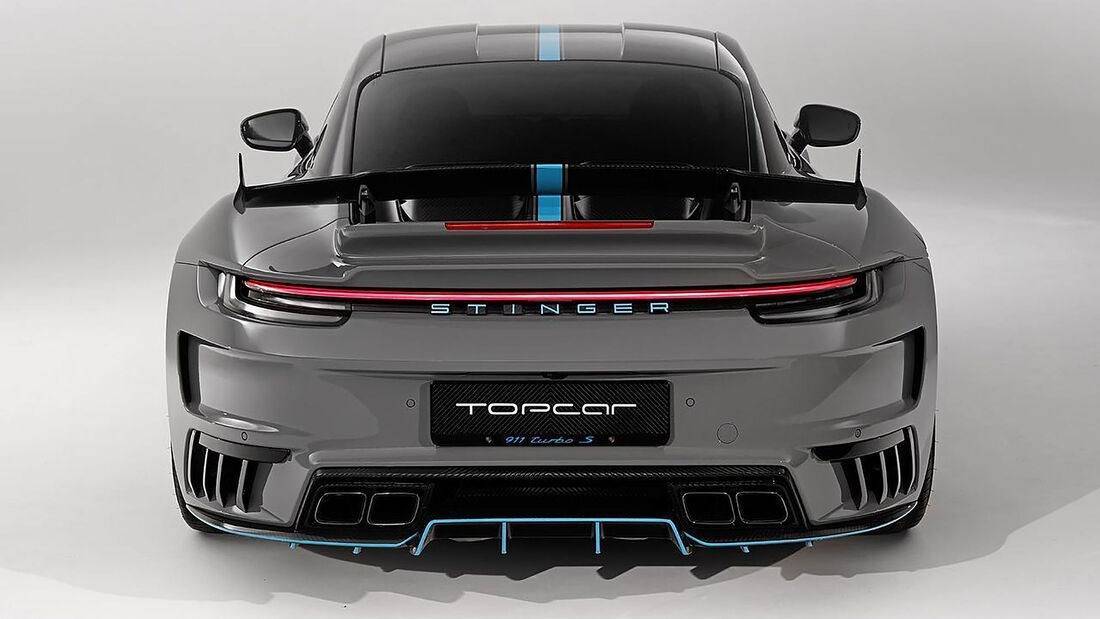 topcar改装911turbo限量十三台全车碳纤维