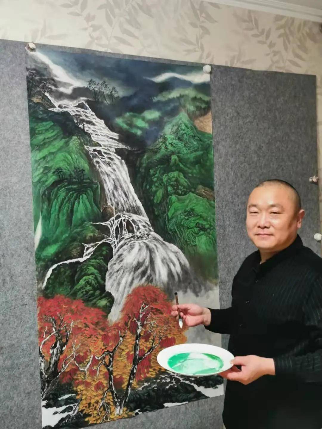 赵金龙|山水画家赵金龙——惟精惟一，允执厥中