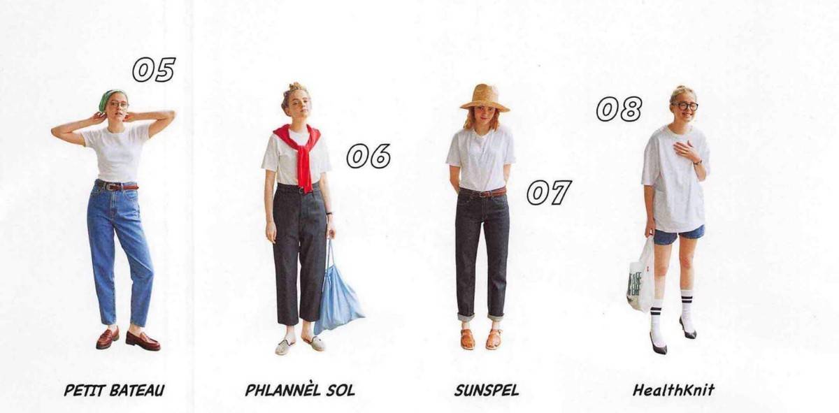 颜色|T恤我能穿出100种不同造型!但是这5种才是最好穿的,超简单