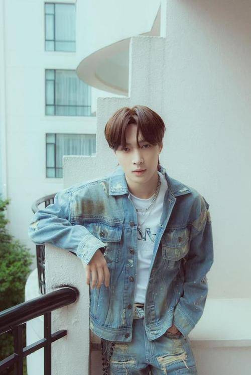 换人|张艺兴换发型如换人,狼尾头配复古外套,靠栏杆随便摆POSE都有型