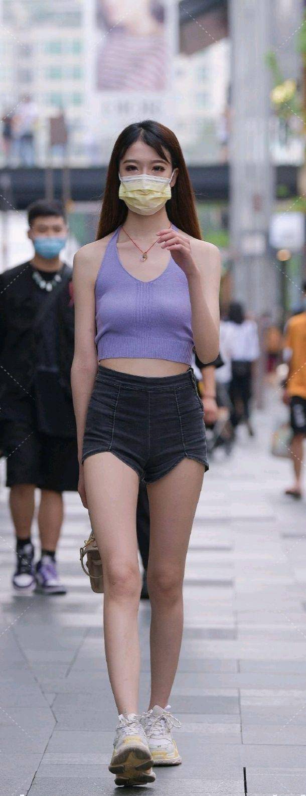 上衣|“腰细胯大”的身材穿搭不是难事，只要有了高腰裤身材也会有曲线