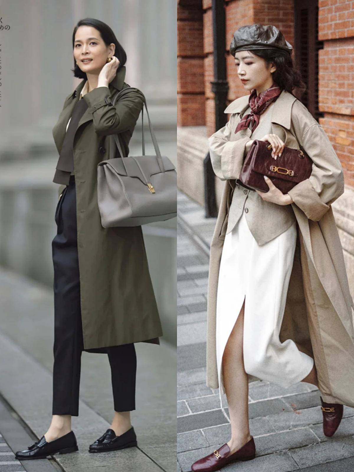 职场|优雅女性人手几双的乐福鞋,春季这么搭魅力十足,关键舒适不挑人