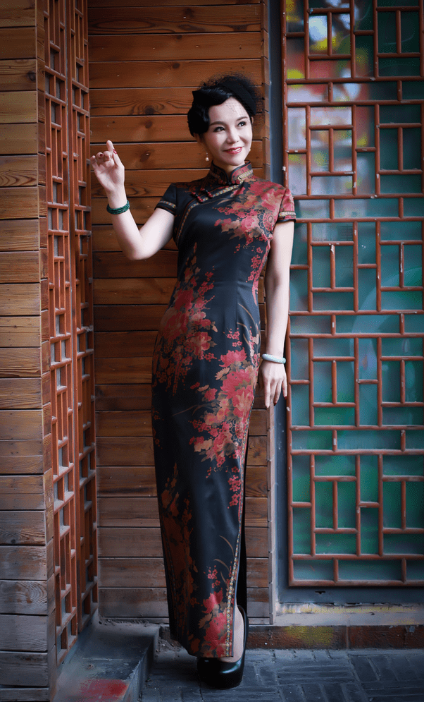 时间|金扣子： 旗袍女王金子姐岁月从不败美人