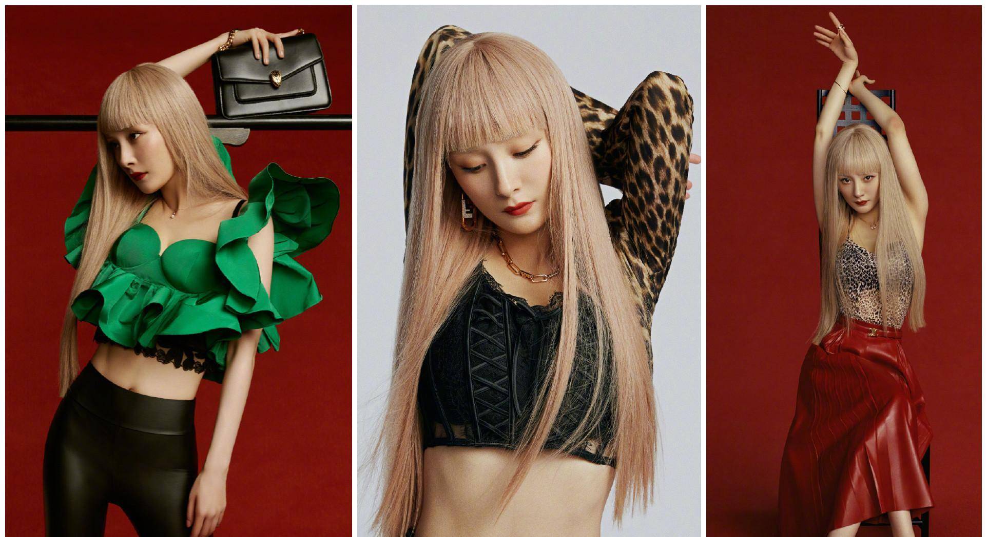 金发|染发不看脸？女团染金发又野又酷，颜更精致的小花们却都hold不住