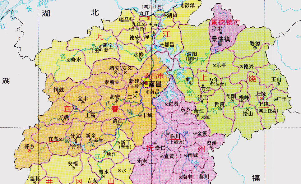 九江市各县人口_九江各区县人口 武宁人口净流出8万,都昌22万,浔阳净流入14万