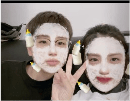 金杨|双金杨倩回国后太潇洒！扎丸子头甜美减龄，奶瓶特效下可爱到膨胀！