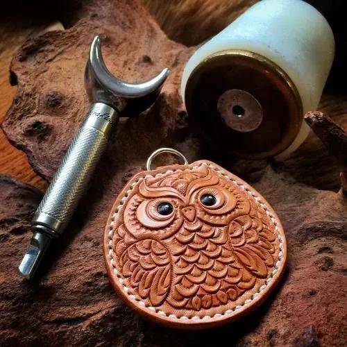 皮雕作品欣赏皮革这样玩才高级