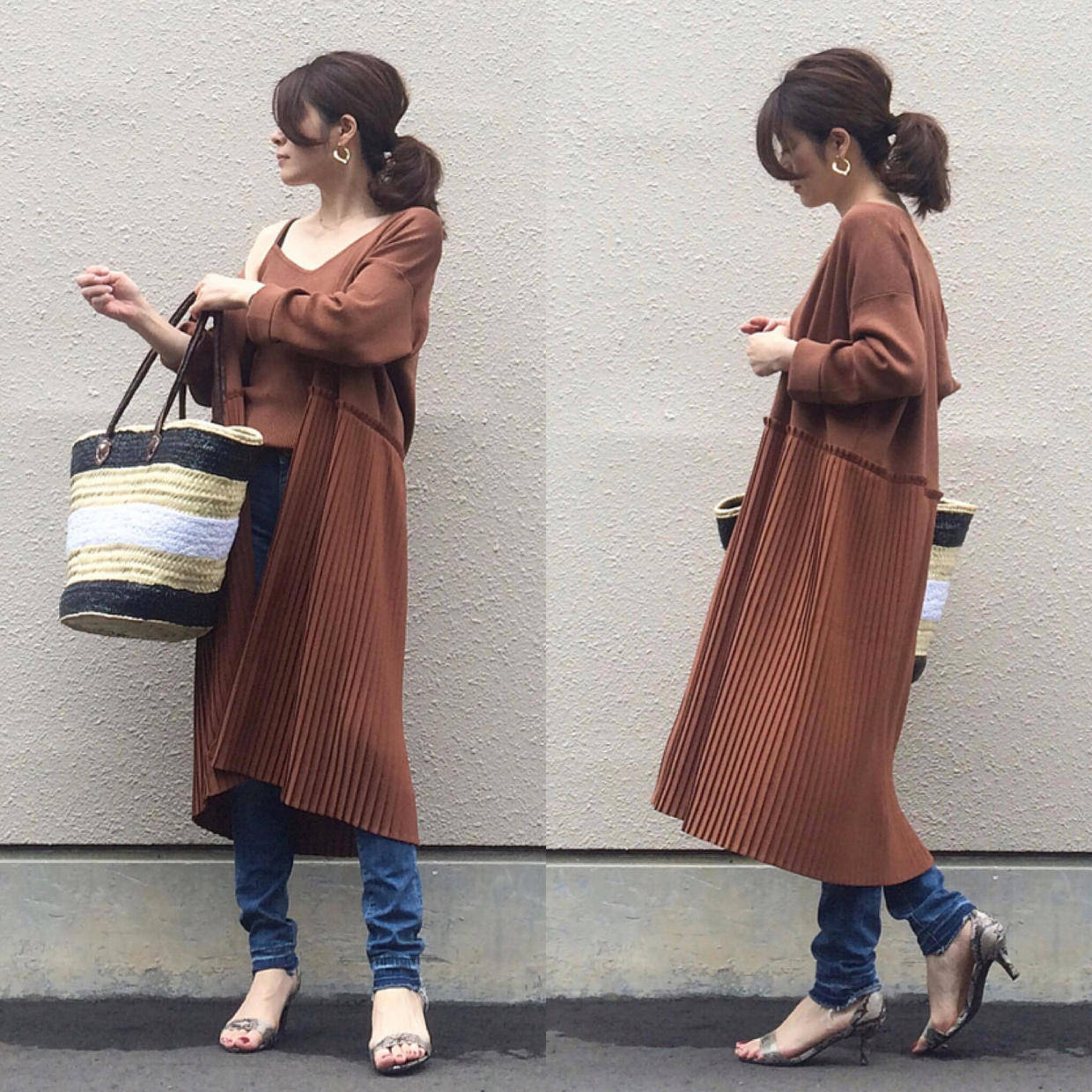 大地|真正见过世面的女人,早秋衣橱里必备“大地色”衣服,简约、高级