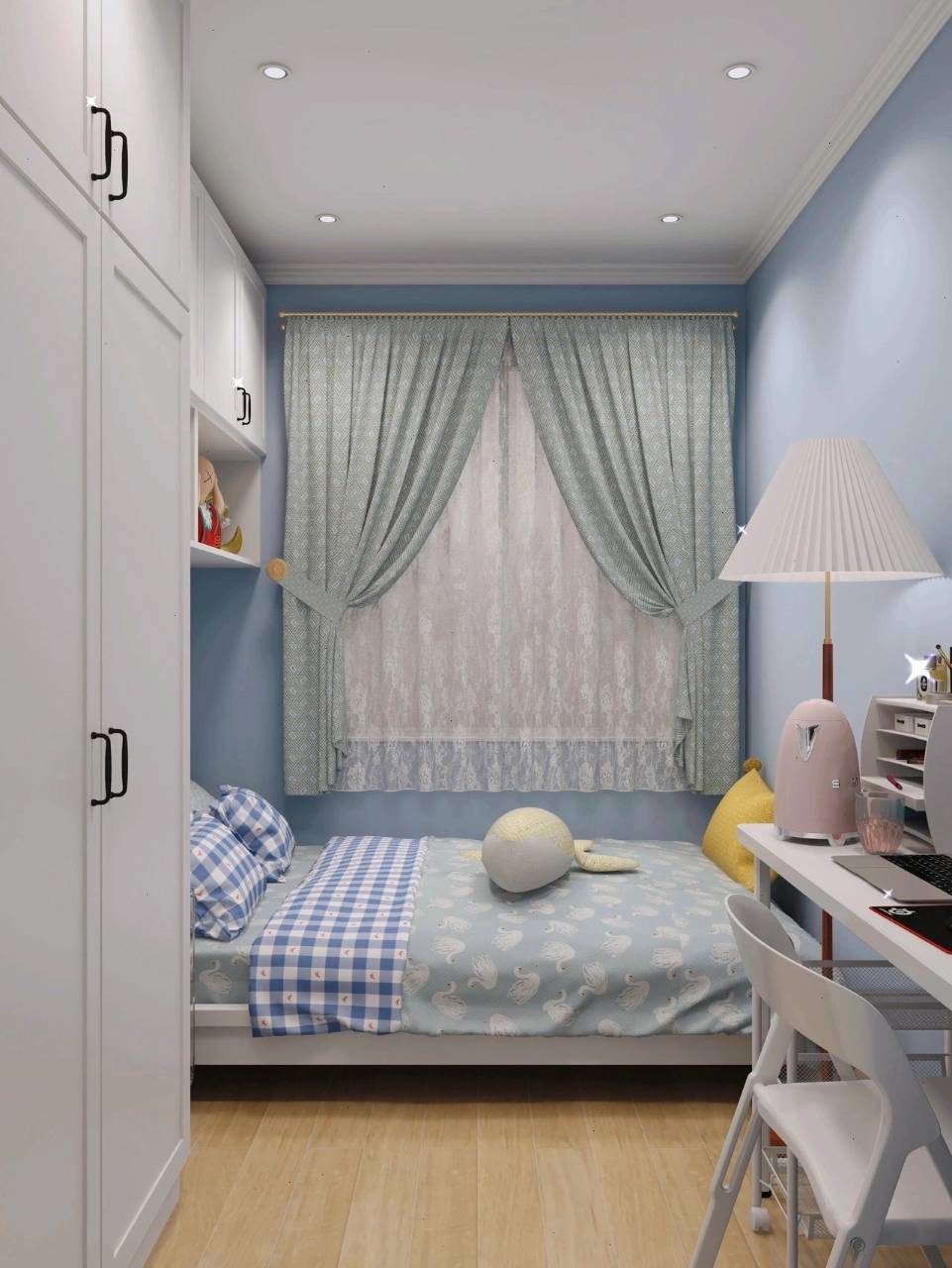 6平方米小卧室,可以当儿童卧室,也可做客房