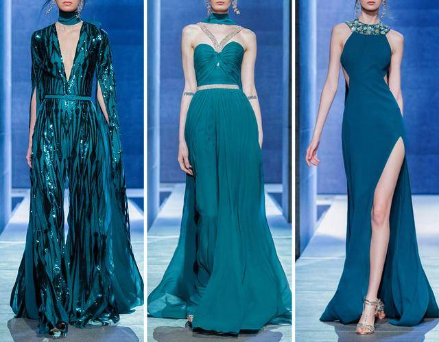 Elie|Elie Saab 2021秋冬成衣系列：这一抹黑色，也太优雅了