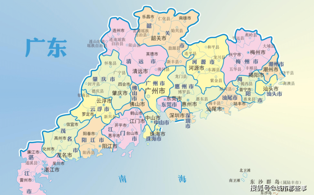 论地理位置优势，排在第一位的应该是广东省！