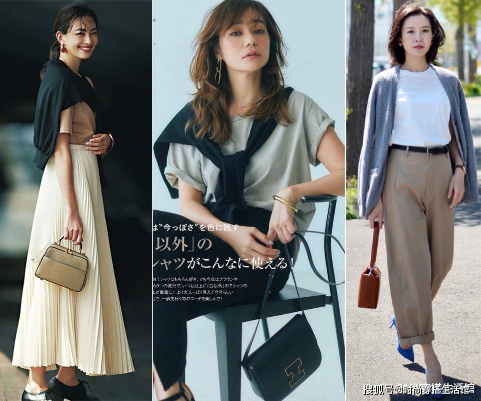 身材|换季别着急买买买，一件“针织衫”搞定所有搭配，简单大方有气质