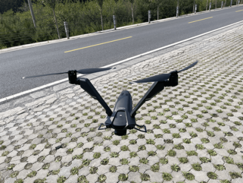 为科幻片迷打造的无人机全球首款v型双旋翼无人机falcon上手体验