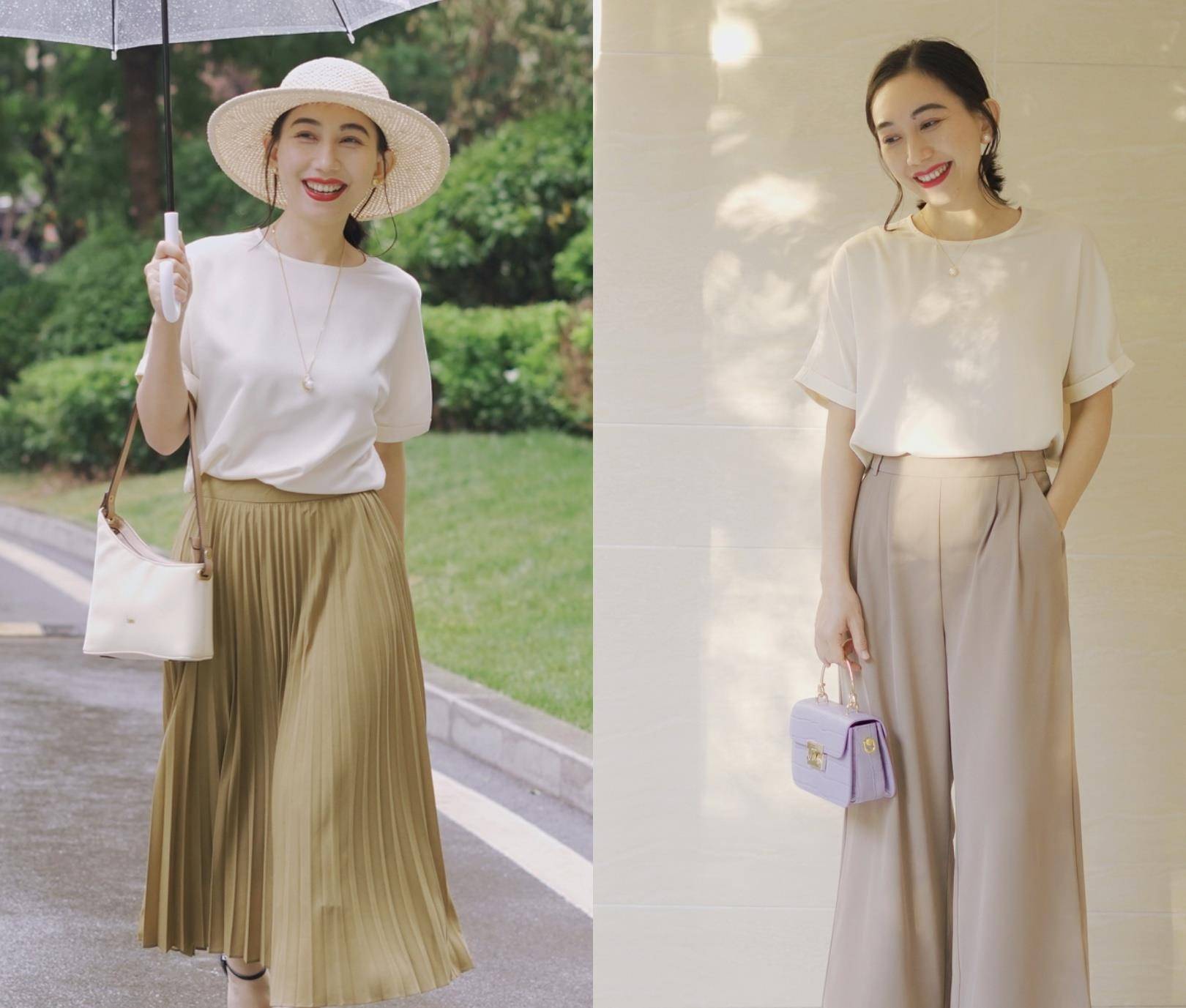 整体|30岁+的轻熟优雅女人,学会用白色单品,简约又不失时髦