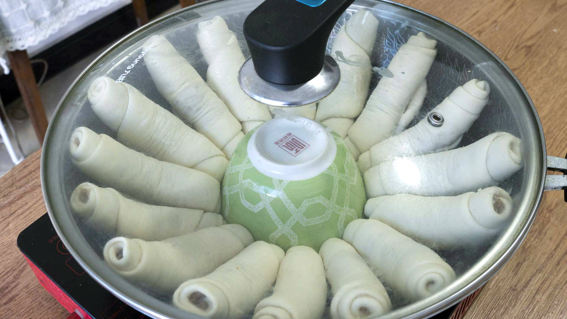 面团|营养早餐锅贴的做法!口感奇妙!回味无穷!