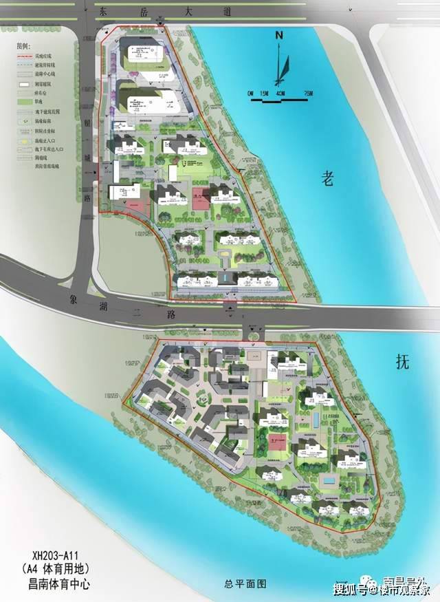 原创南昌县象湖滨江1608亩大项目规划公示炉含75万㎡商业再生医学康复