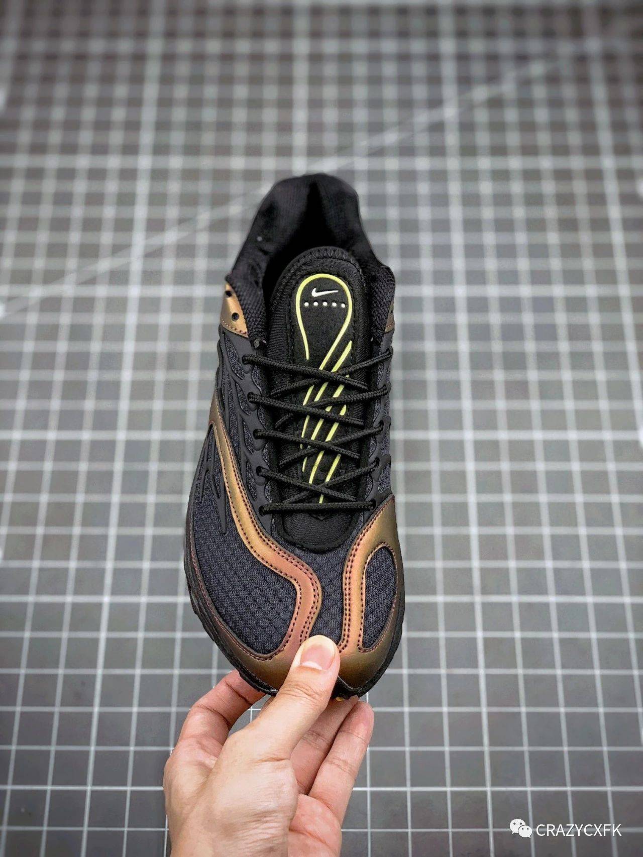 设计|?耐克 Nike Air Tuned Max Dark Charcoal 黑蓝铜稠气垫运动鞋