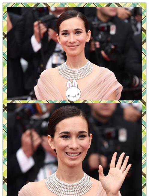 服装|卢靖姗穿纱裙走红毯，身材看着肉肉的，女人都忍不住多看两眼