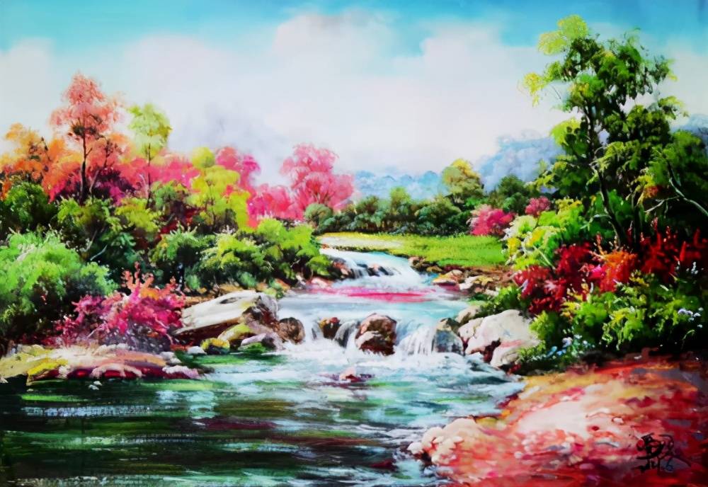 「名家名画」中国著名油画家管俊作品赏析