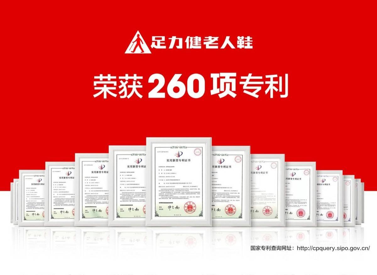 力健|足力健260项专利助力实现产品创新升级