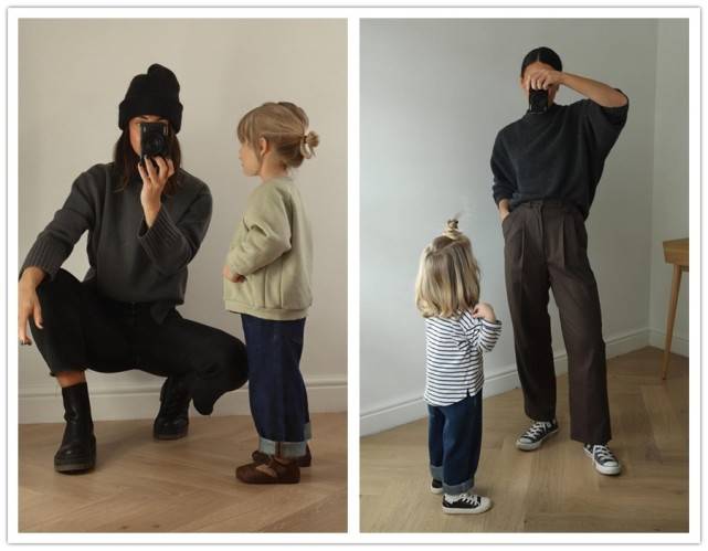 细节|中秋节怎么穿亲子装？三招实用的穿衣法则一定得get，自然又不刻意