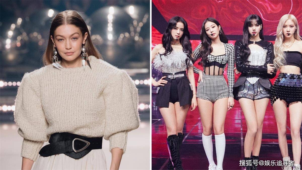 Hadid|Gigi Hadid追星BLACKPINK Rose成功，两人发布亲密合照！