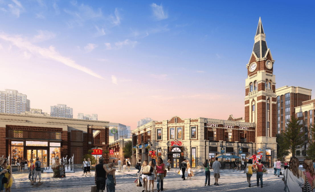 金地自在天地招商中心盛起,zao动华岩新城_商业