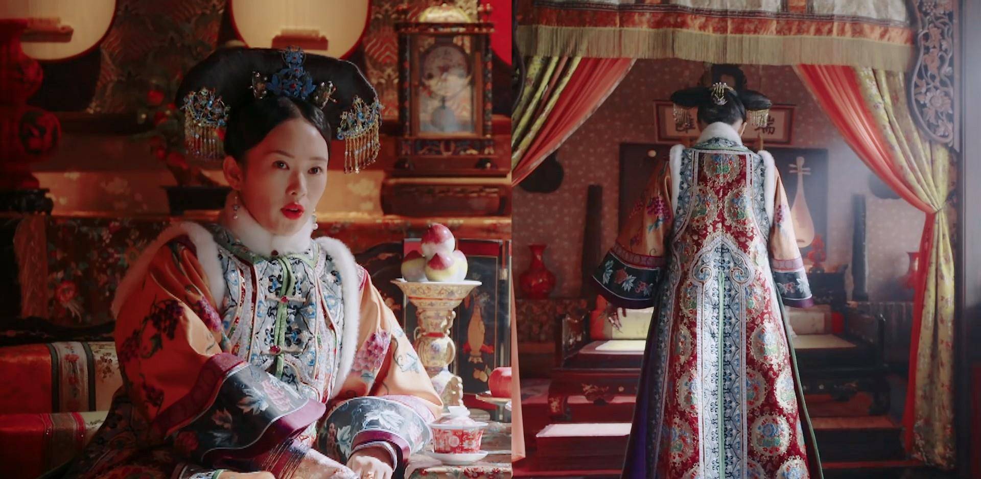 时期|如懿传｜高晞月在贵妃时期的前二十种造型，既高调又华丽