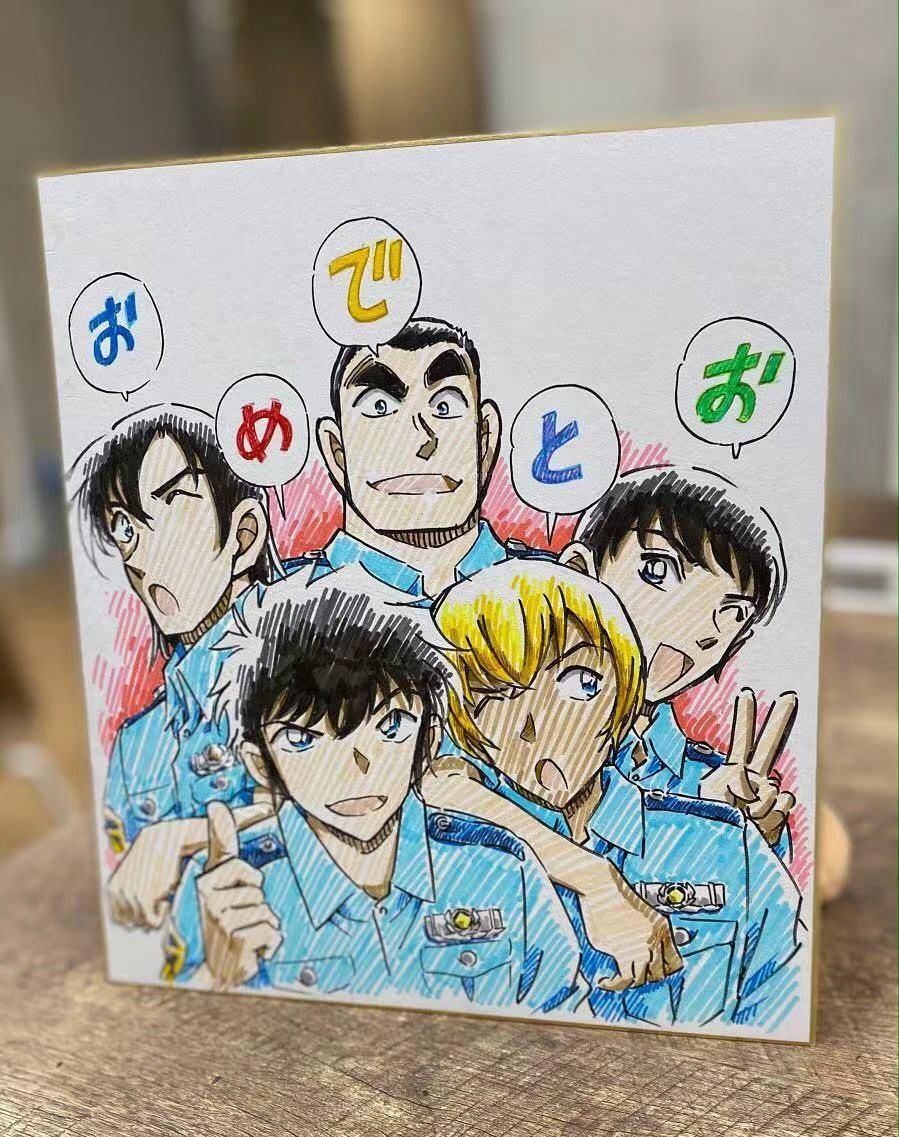 2022年的主场人物是警校五人组(降谷零,萩原研二,松田阵平,伊达航,诸