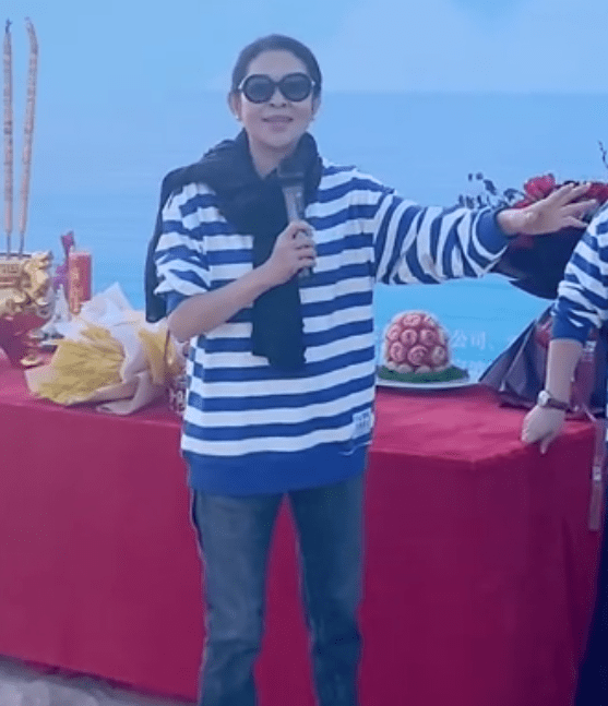 身材|倪萍老了瘦出尖下巴，上节目还浓妆艳抹装阿姨，脸这么垂不假吗？