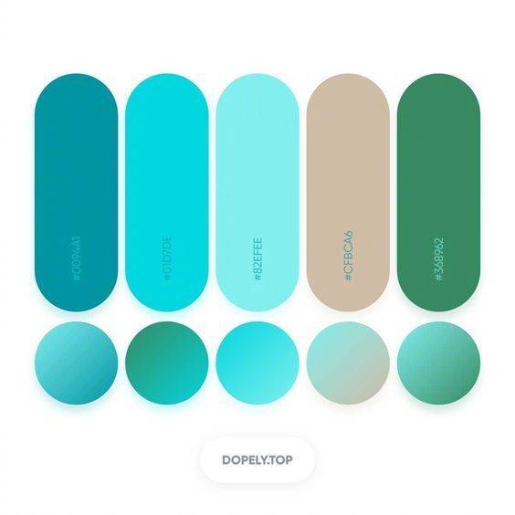 设计|河南领创品牌策划：logo设计中渐变色彩搭配参考